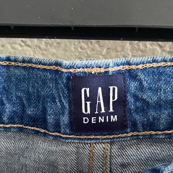 GAP Classic Blue Button-Up Denim Mini Skirt size 4 - Picture 5 of 9